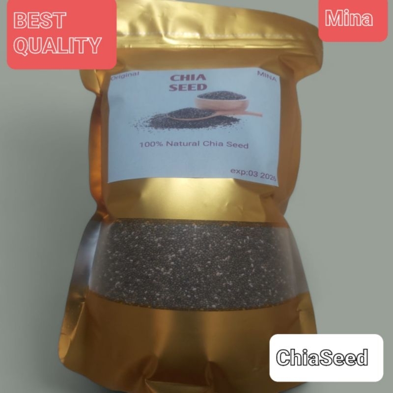 

Biji Chia Seed Special Organic//Organik Black 1kg