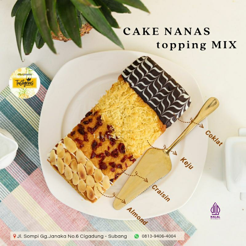 

Delipel Oleh-oleh Cake Topping Mix (Bolu Nanas)