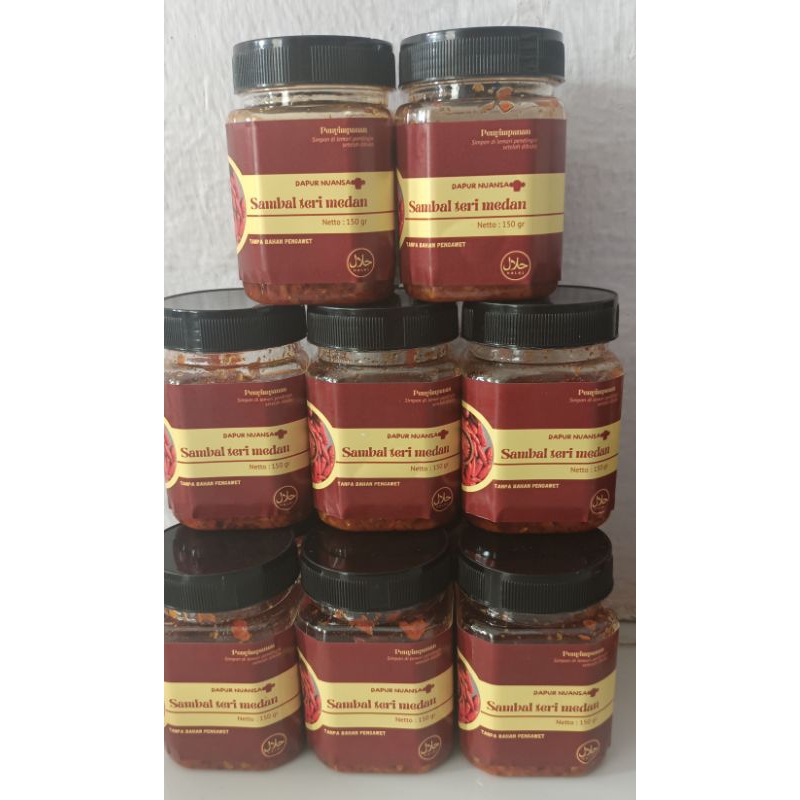 

SAMBAL TERI MEDAN 150GR