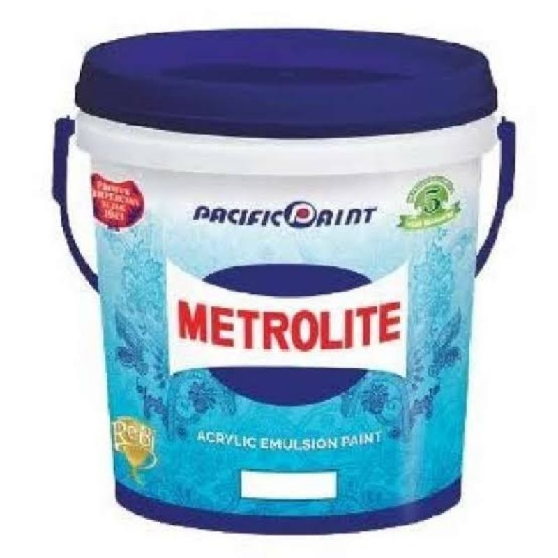 Cat Metrolite Putih 3Liter/5Kg