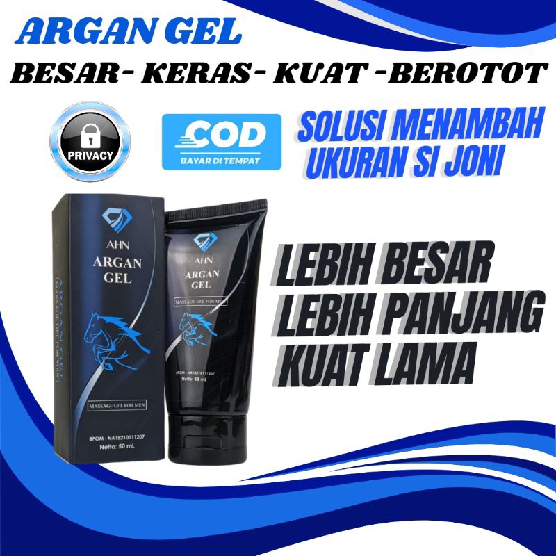 PRIVASI AMAN..!!! AHN ARGAN GEL ORIGINAL 100% BPOM PEMBESARPENIS OBAT PEMBESARPENIS PERMANEN OBAT KU