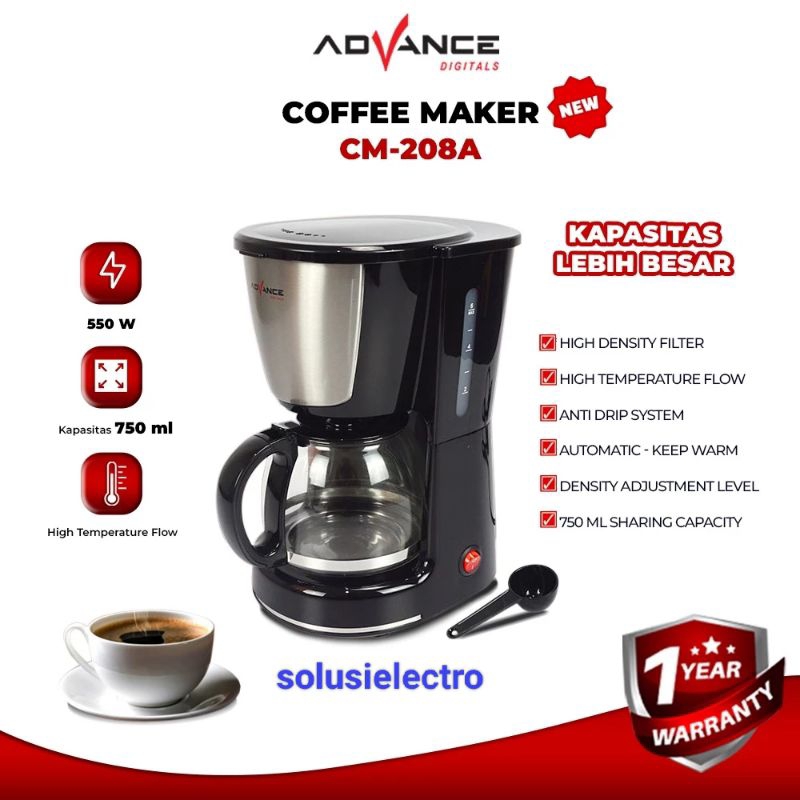 Coffee Maker Advance CM-208A