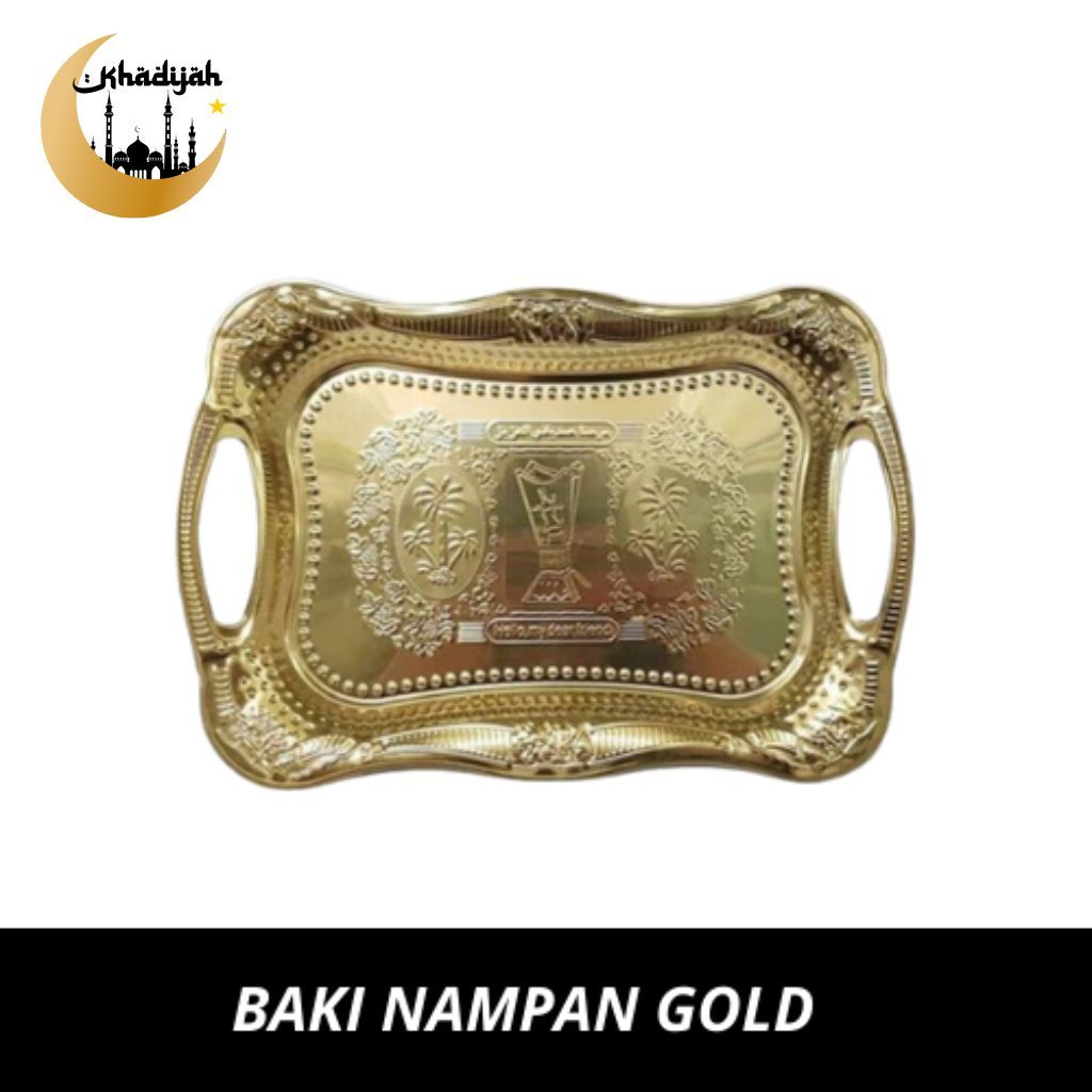 Baki Nampan Gold/ Baki Nampan Arab Gold