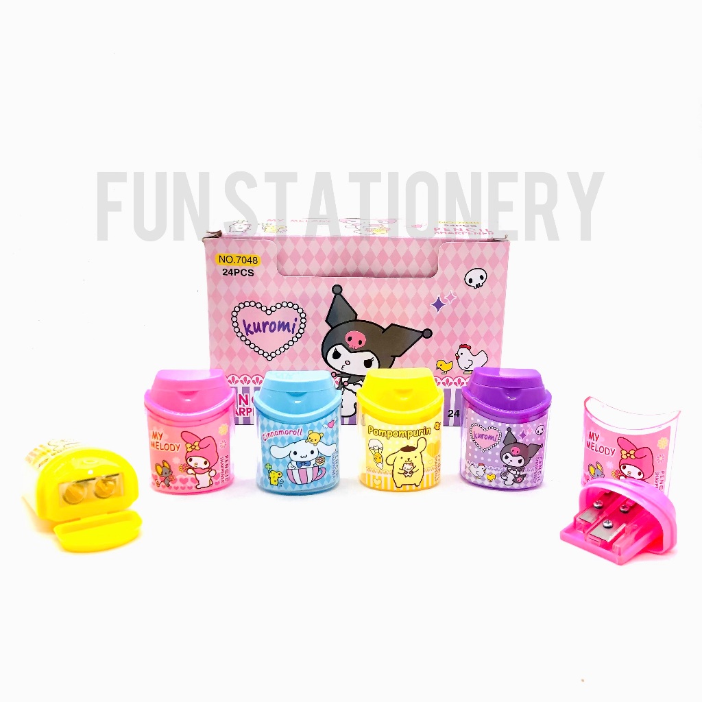 

RAUTAN 7048 SANRIO / OROTAN PENSIL / PENCIL SHARPENER CINNAMOROLL KUROMI