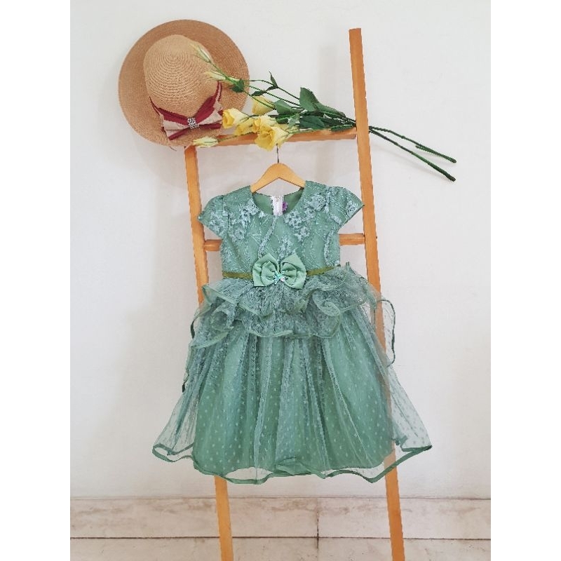 SAGE DRESS - Dress pesta anak murah