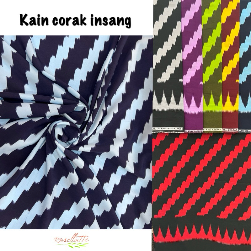 Kain Batik Corak Insang Pontianak Borneo
