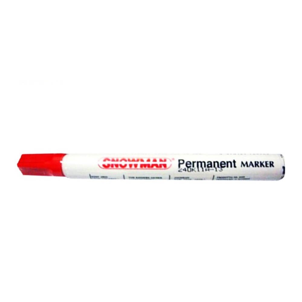

SPIDOL PERMANEN / PERMANENT MARKER / SPIDOL BESAR / SPIDOL SNOWMAN PERMANENT G12 MERAH