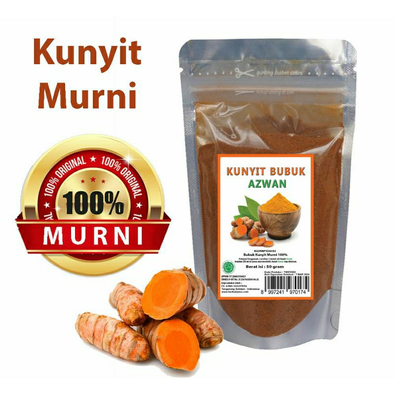 

Kunyit Murni 50 gram