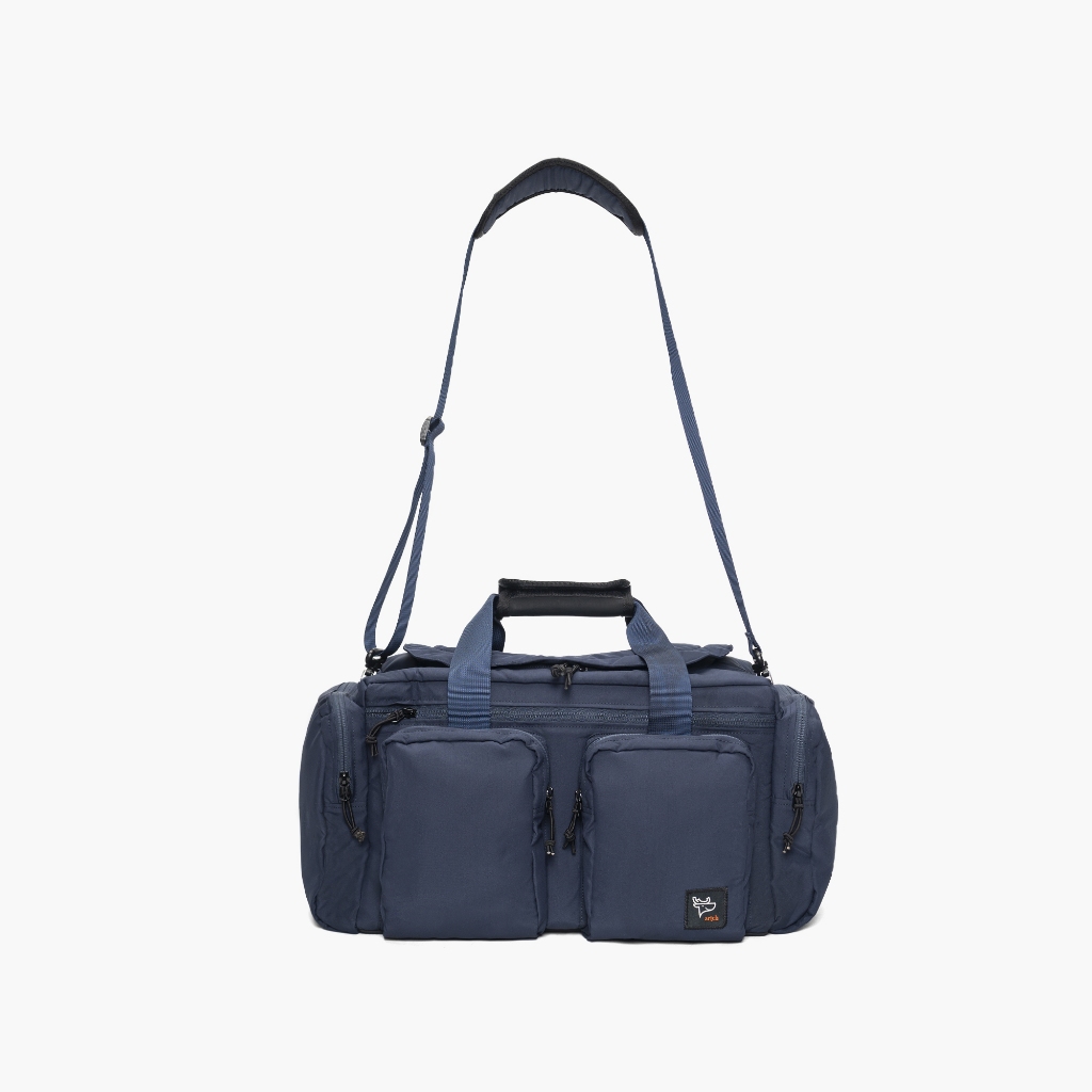 DUFFEL TRAVEL BAG TAS GYM KOPER KIXNG NAVY