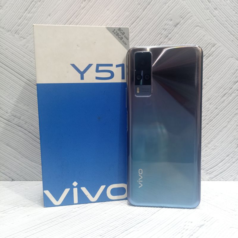 Vivo Y51 + Y51A 8/128 GB Handphone Second Bekas Fullset