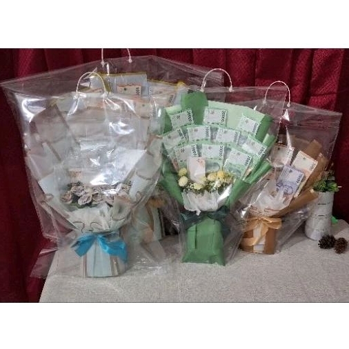

Plastik Buket Tebal 60 X 100 | Harga 2 plastik Packing Buket