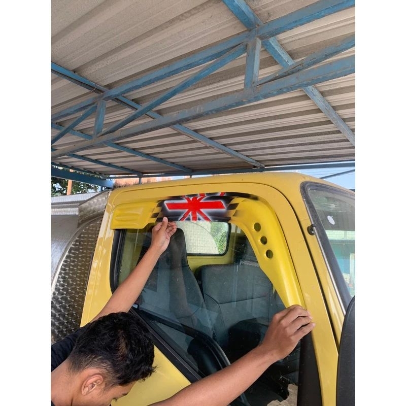 talang air canter fiber harga 1 set kanan kiri