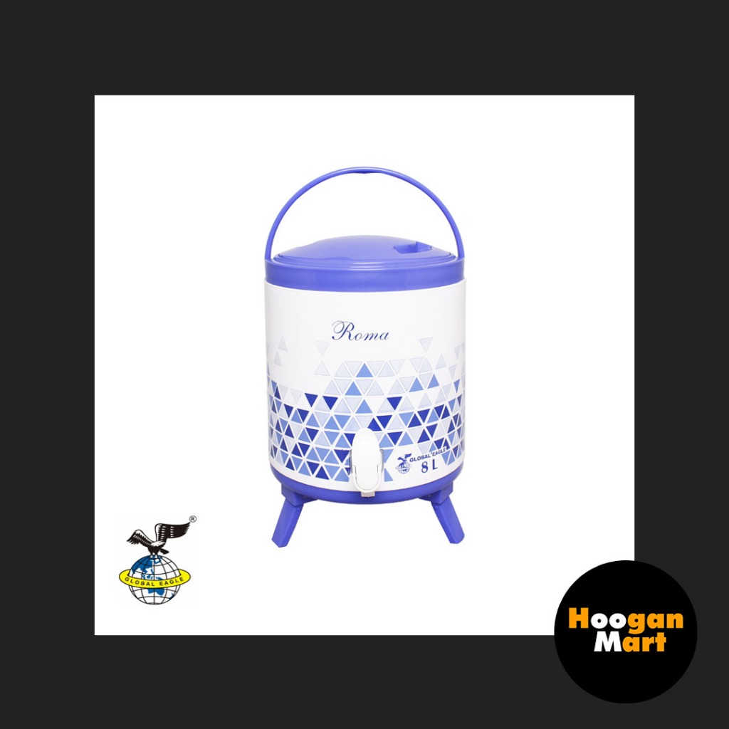 [ Drink Jar ] Tempat Air Panas Dingin Termos Roma 8 Liter - Global Eagle