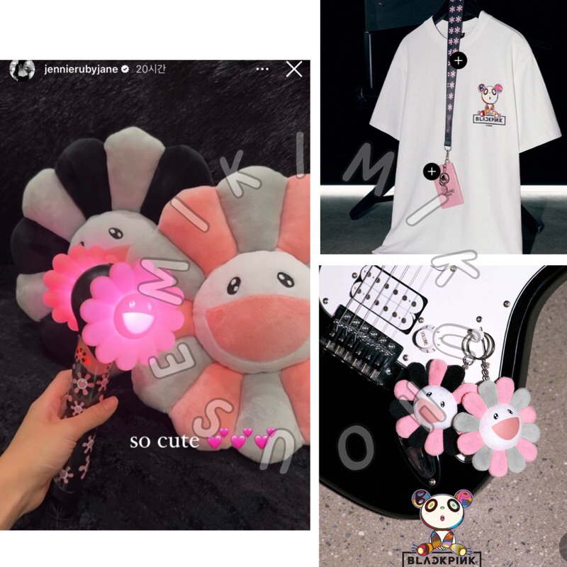 ON HAND TAKASHI MURAKAMI BLACKPINK LIGHTSTICK PANDAKASHI MERCHANDISE TAKASHI MURAKAMI X BLACKPINK TS