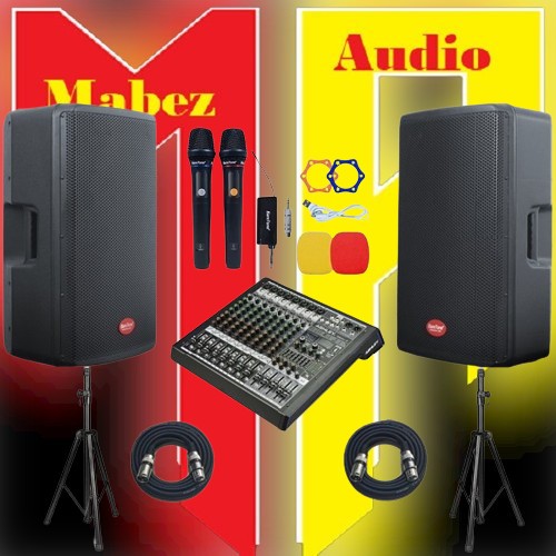 Paket Sound system MAX12HD Original Mixer Ashley 8 Channel