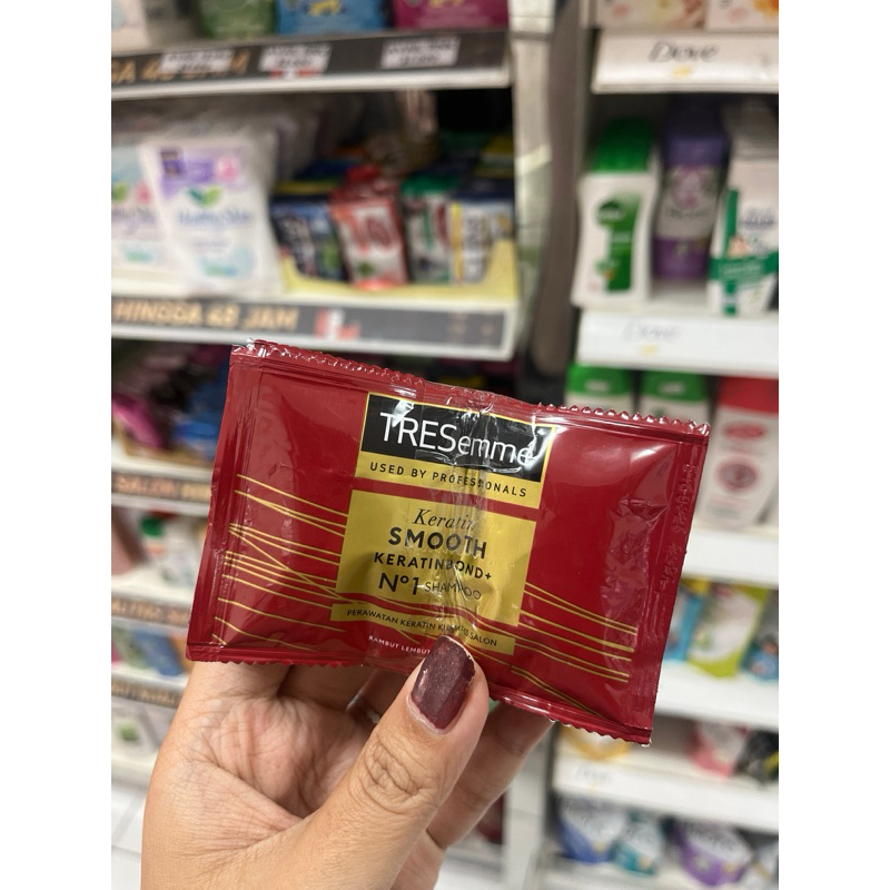 Shampoo Tresemme Sachet isi 6 | Shampoo Tresemme Keratin Smooth
