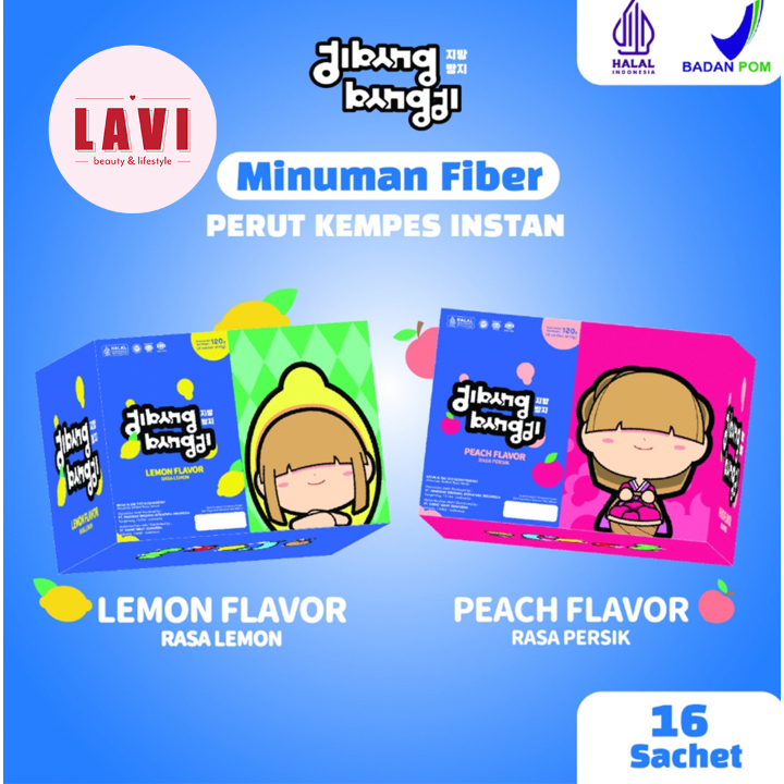 

[BUNDLE PROMO] Jibang Bangji Minuman Fiber - 2 Box 16 Sachet Lebih Hemat