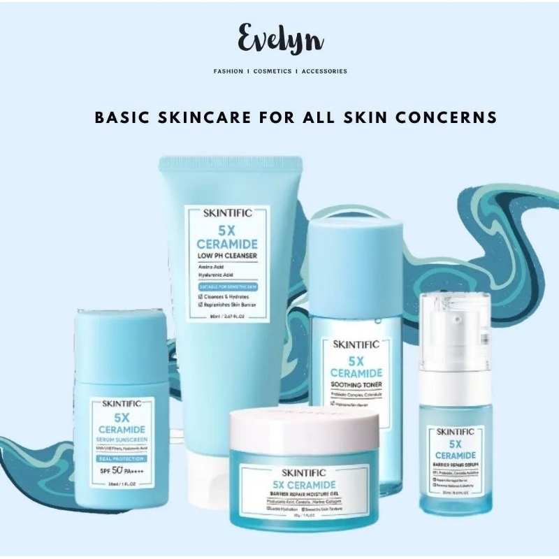 BIOAQUA 7X Ceramide Skincare Paket Repair Barrier Set