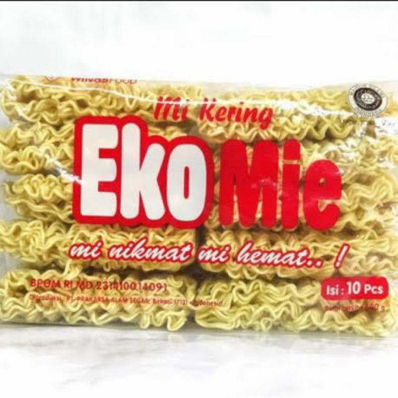 

Ekomie Mie isi 10 pcs / Sayur Ta Makassar