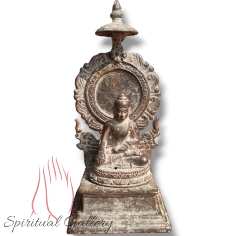 Patung Buddha Budha Perunggu Halusan Antik