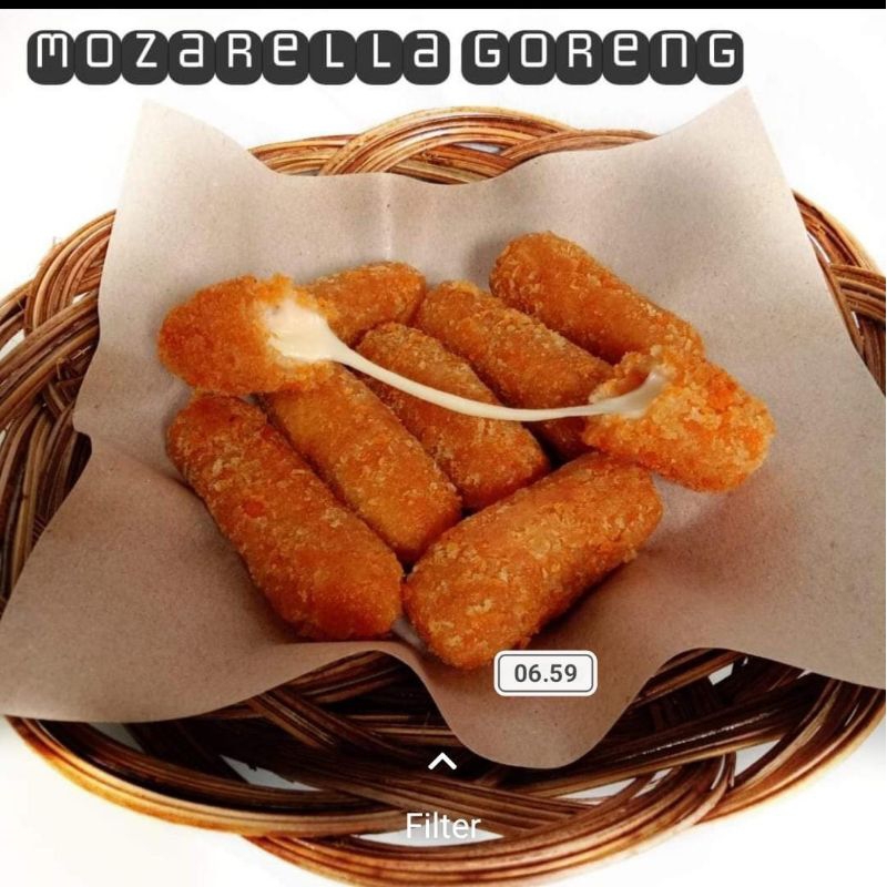 

Mozreng/Mozarella goreng frozenfood isi 16/box