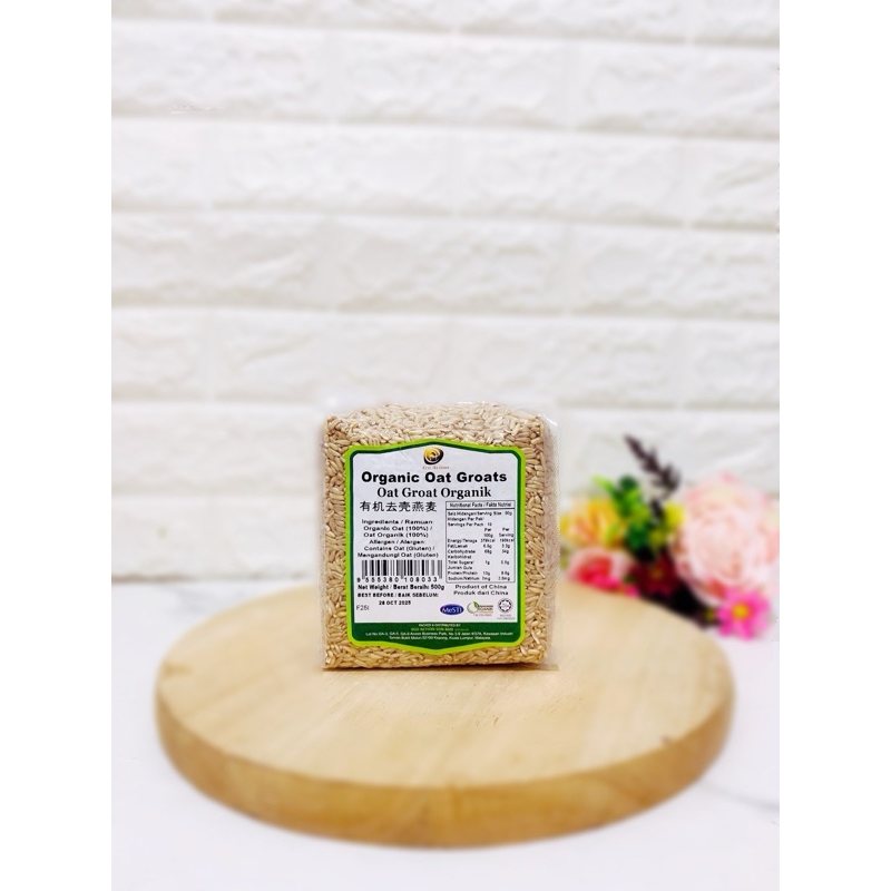 

Organic oat groats 500g