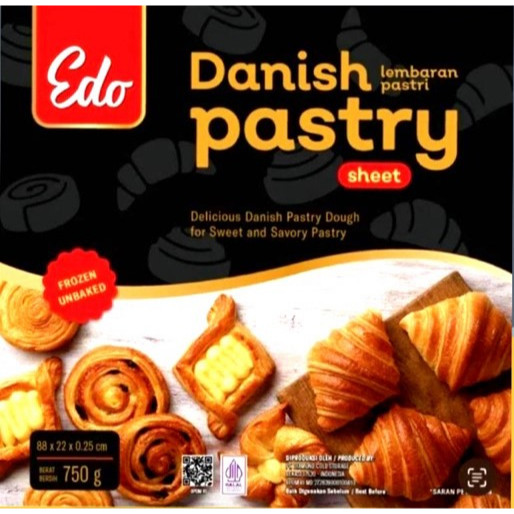 Edo Danish Pastry 750 GR