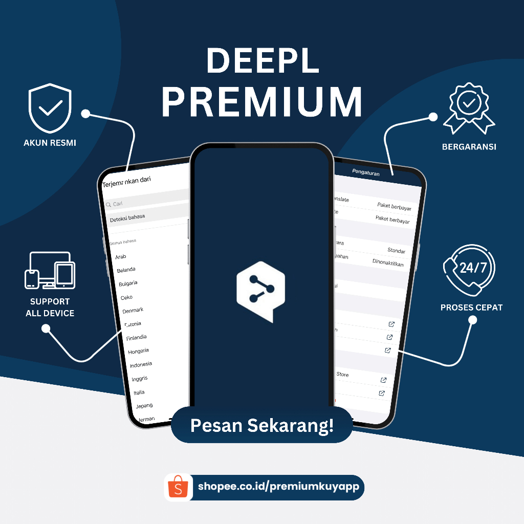 DEEPL PRO [SEBULAN]