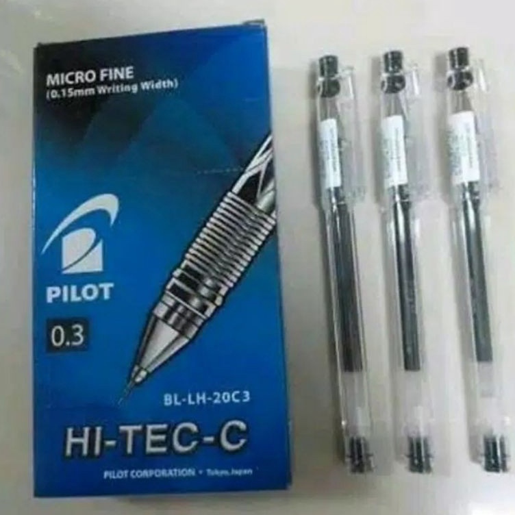 

KODE S6V Pulpen Hitech C Pilot 3mm 1pak12pcs