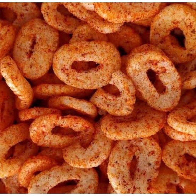 

RING PEDAS / SNACK KOIN PEDAS 250gr