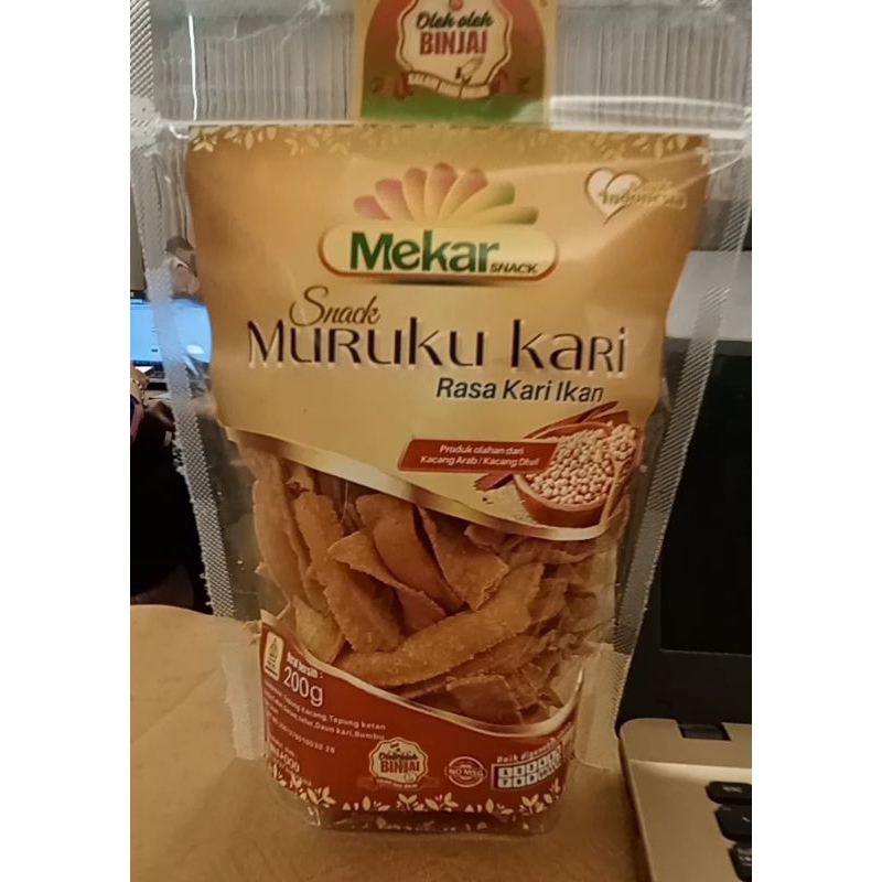 

MEKAR SNACK - Snack Muruku Kari Rasa Kari Ikan 200gram