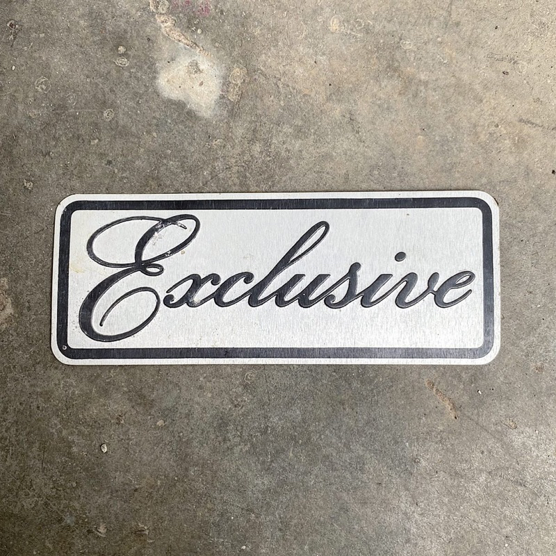 Badge Emblem Vespa Exclusive PX150E