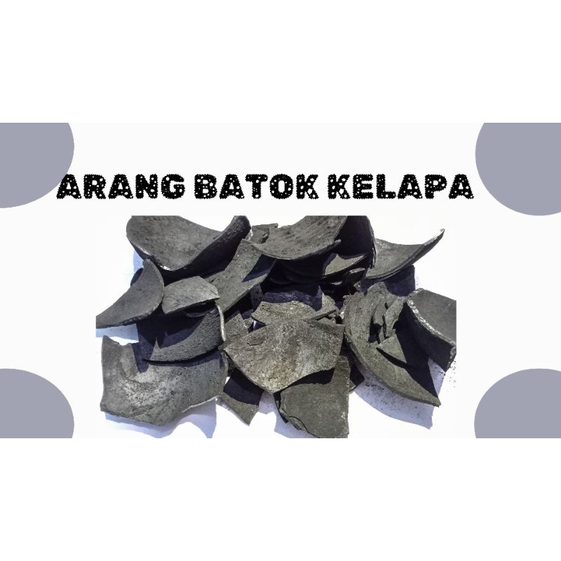 GSA - Arang batok kelapa / arang batok 1kg