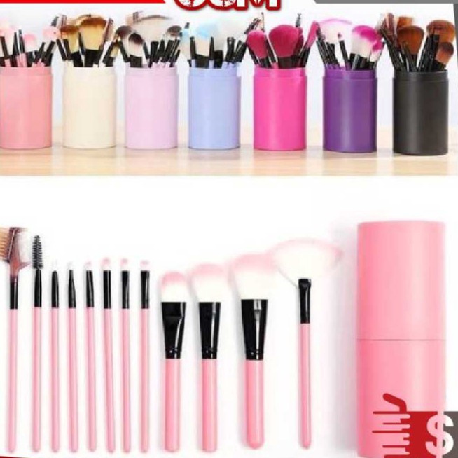 STAR OSM  K173 Alat Make Up 12 Kuas  Make Up Tools  Brush  Kosmetik  Make up Set