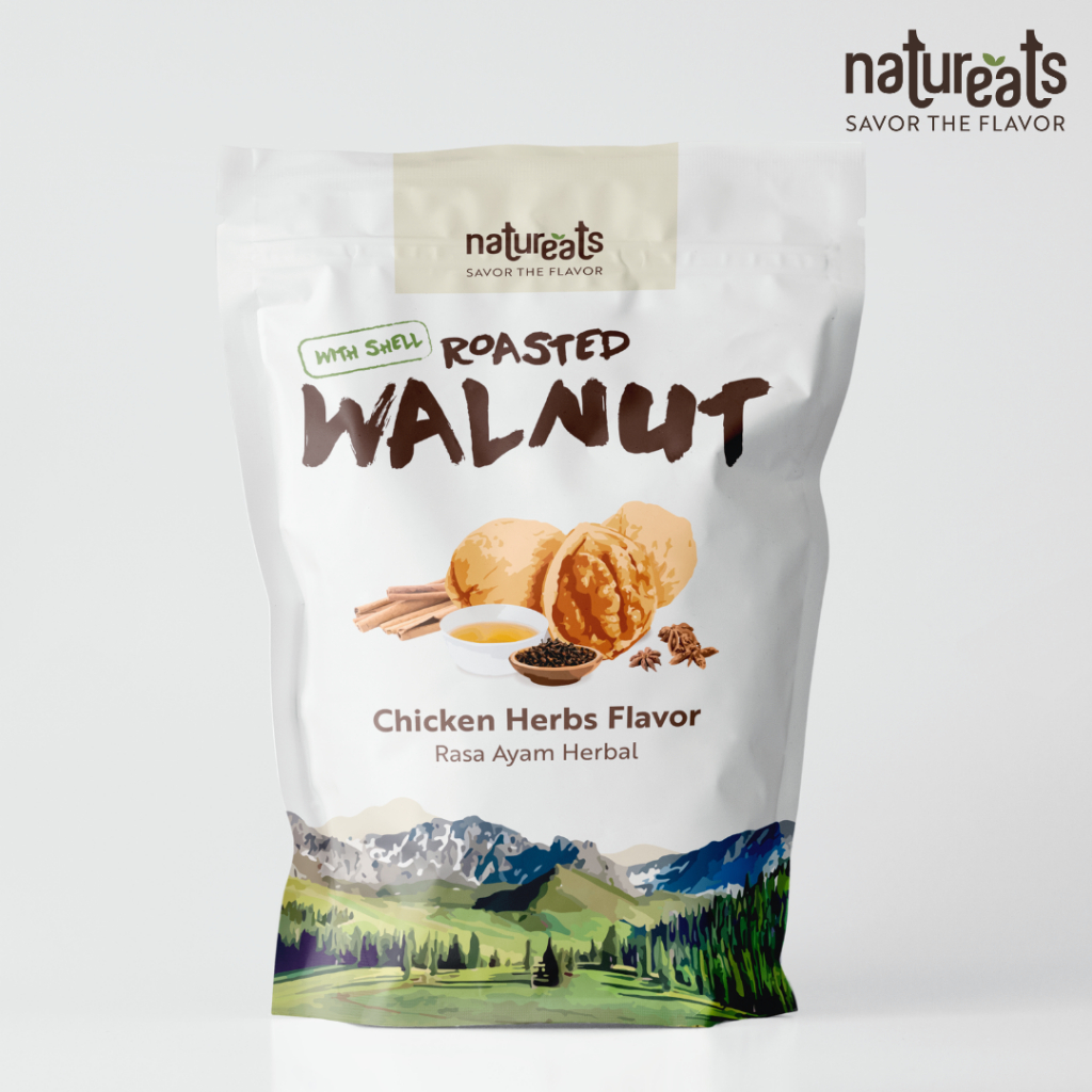 

[500 gram] Kacang Walnut Cangkang Panggang Premium - Roasted Walnut Premium - Kacang Otak - Kacang Kenari - Snack Sehat - Snack Diet