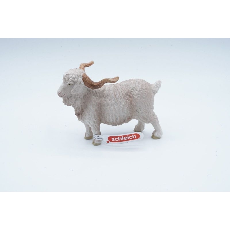 Figure Schleich Animal 13970 Angora Goat Kambing Binatang Pajangan Koleksi Mainan Edukasi Anak Figur