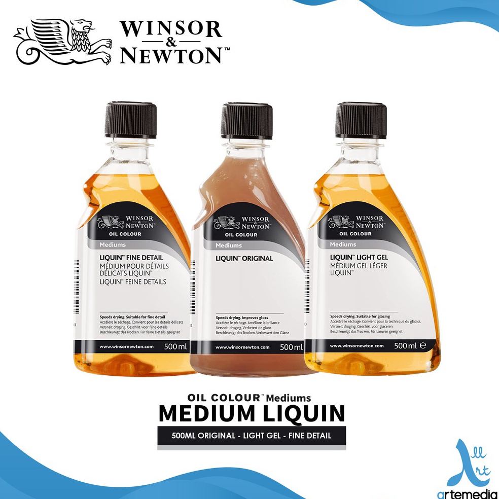

KODE F6J9 Winsor Newton 5ml Liquin Medium Oil Painting