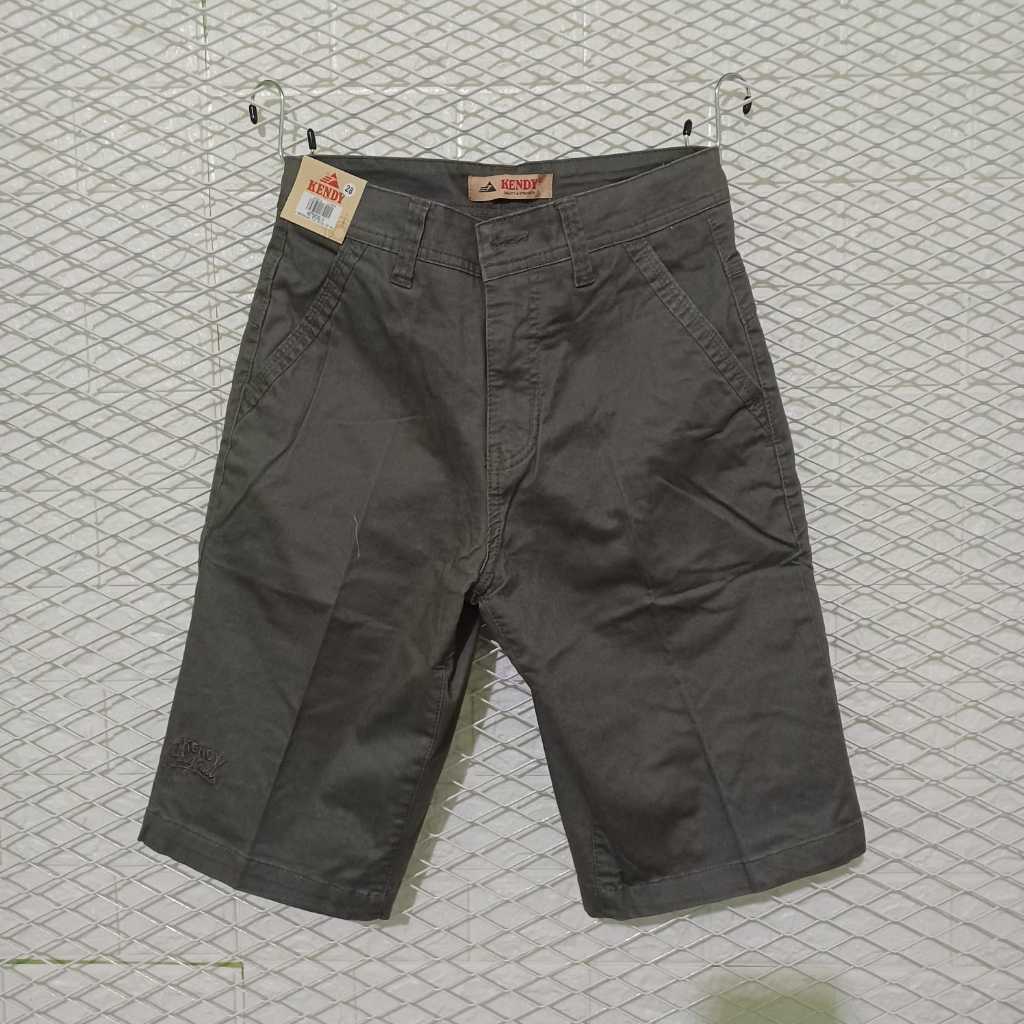 TAN celana pendek pria katun kendy orinal premium/celana pendek kendy katun 27/38
