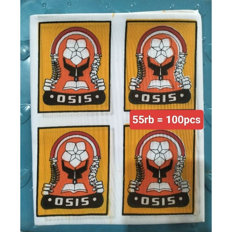 BET SAKU SABLON OSIS SMP,BET SAKU SABLON SERAGAM SEKOLAH SMP ISI 100 OCS