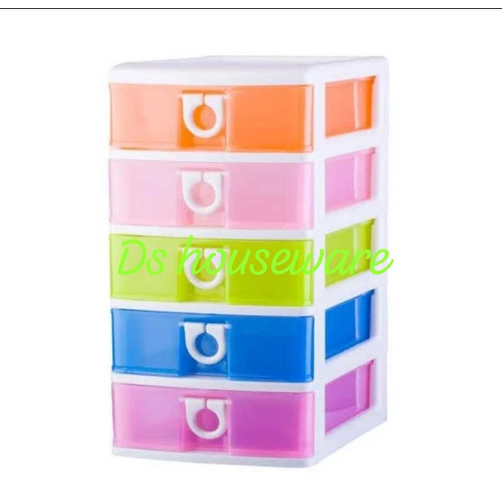 Laci Container Avalon susun 5 Multindo Laci Plastik Susun 5