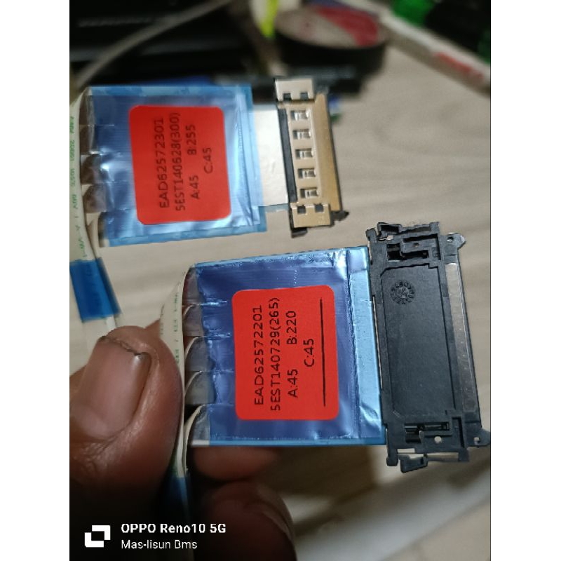 Sepasang lvds TV LG 60LB561T 60LB561 T Origina