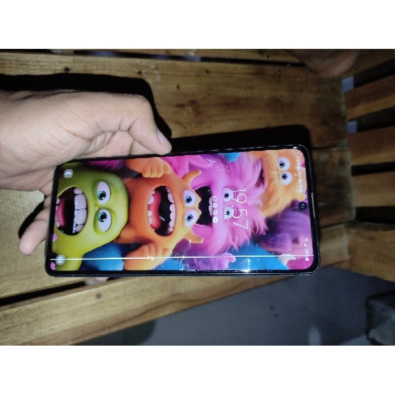 samsung a71 seken minus garis