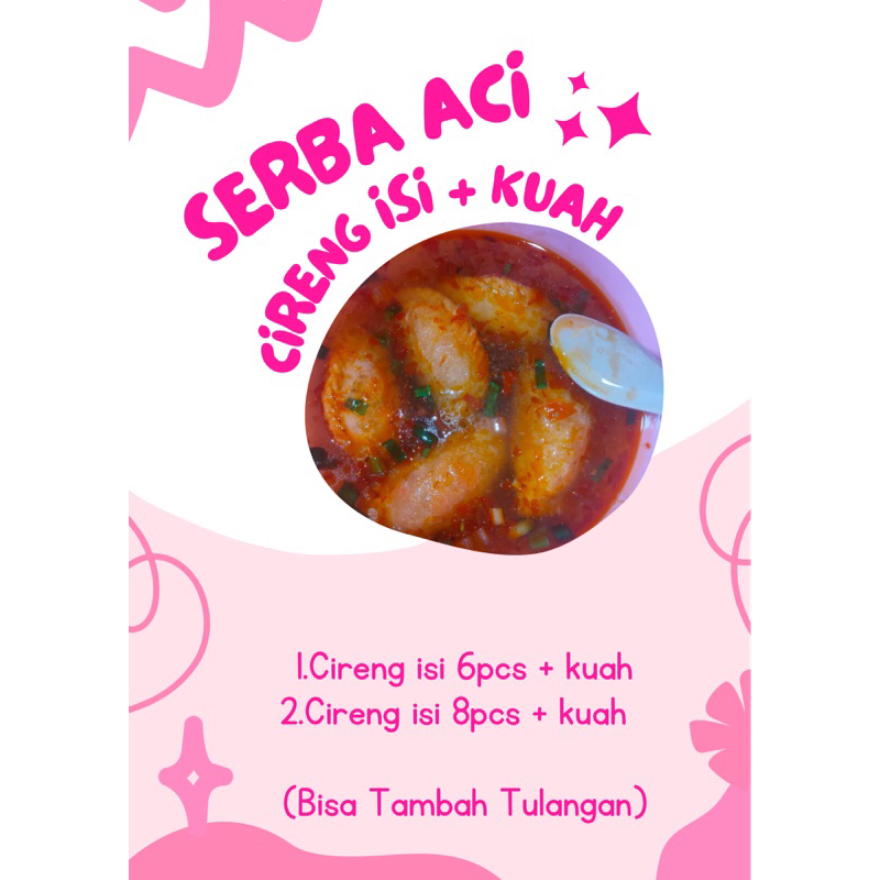 CIRENG ISI + Kuah