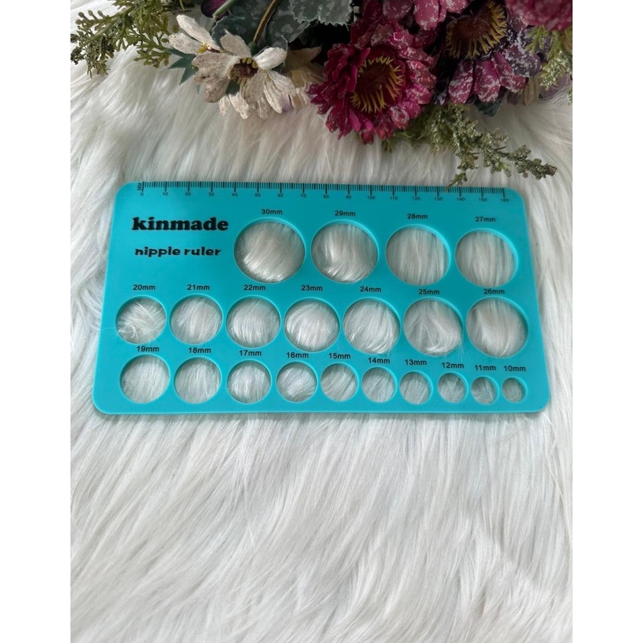 

KODE P99G Kinmade Silicone Nipple Ruler Penggaris Puting