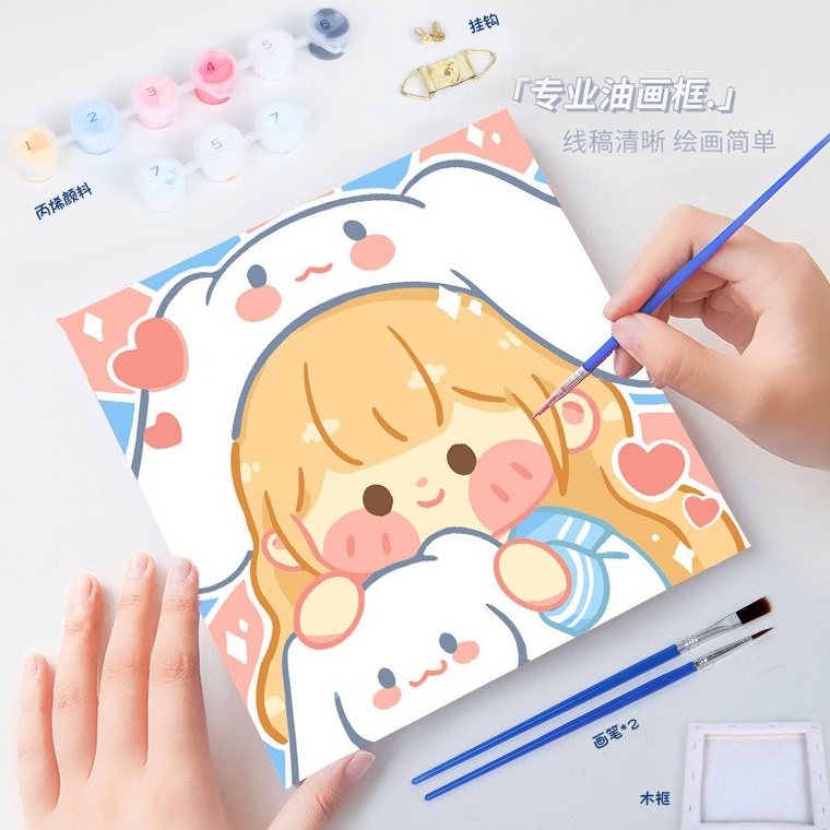 

KODE L59O CANVAS PAINT BY NUMBER KANVAS CANVAS LUKIS UK 3X3 CANVAS PAINTING BY NUMBER PAINT BY NUMBER CANVAS PAINTING KIT CANVAS3X3CM SHENARCORNER168