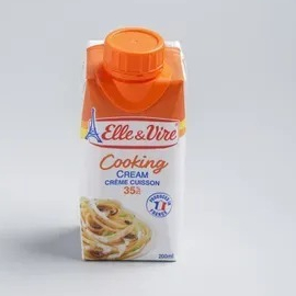 

ELLE & VIRE COOKING CREAM 200ML, KRIM KENTAL UNTUK MASAKAN, KUE DLL
