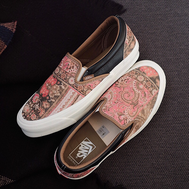 Sepatu Vans Slip On Vault Granny’s Rug Kangaroo 100% ORIGINAL RESMI