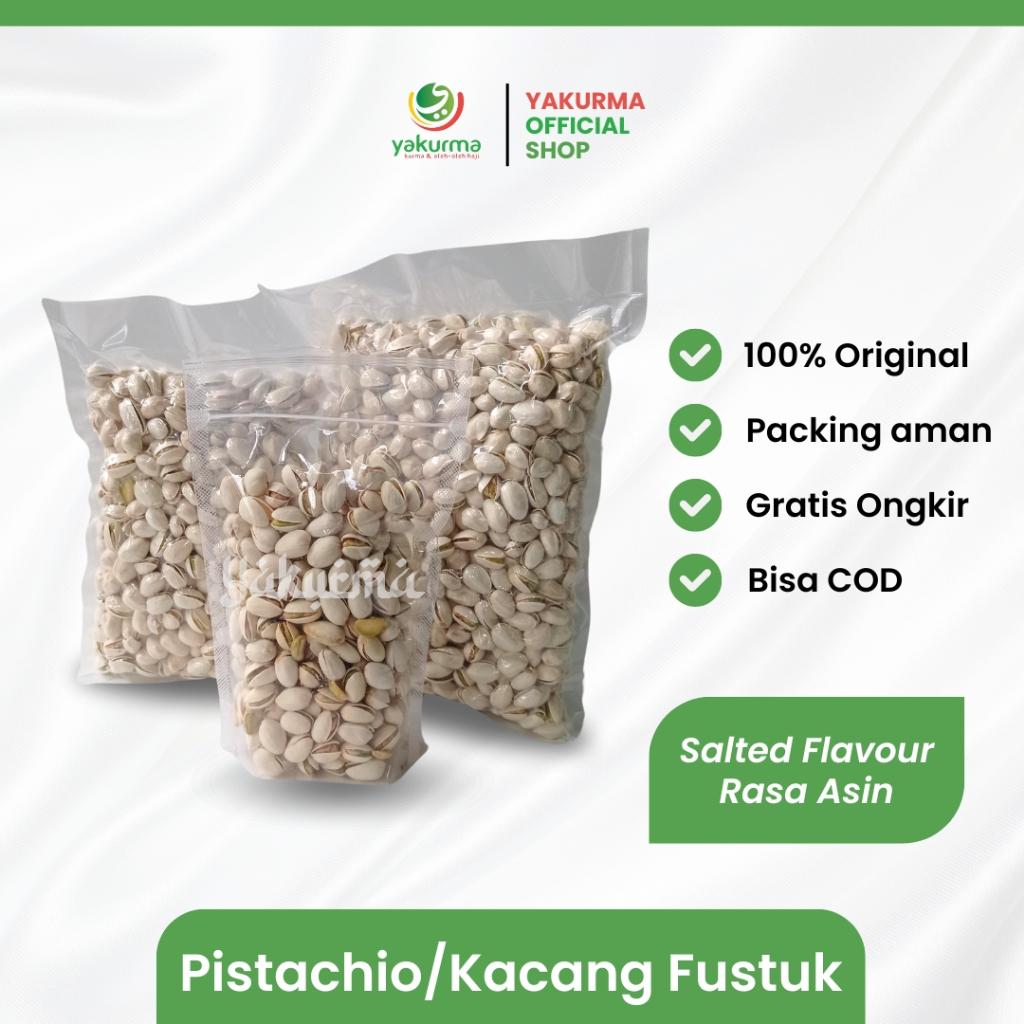 

Kacang pistachio fustuk original premium