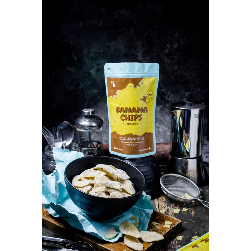 

Banana Chips/Keripik Pisang rasa Cappucino | Cemilan Enak dan Praktis [MnB Foodies]