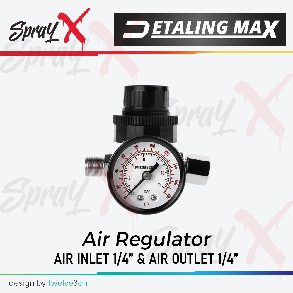 AIR REGULATOR SPRAY GUN / REGULATOR SPRAYGUN